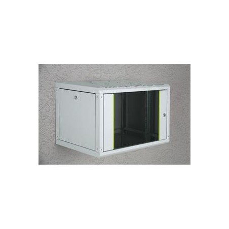 Digitus Nástěnná skříňka 12U, Unique Series 643x600x450 mm, barva šedá (RAL 7035)