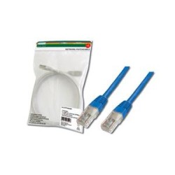 Digitus Patch Cable, UTP, CAT 5e, AWG 26/7, měď, modrý, 5m