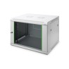 Digitus 12U nástěnná skříň, Dynamic Basic 638x600x450 mm, barva šedá (RAL 7035)