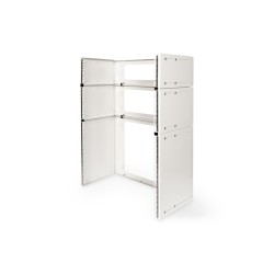 Digitus Ecoline 8U 19" otevřený rám pro montáž na stěnu, šedý