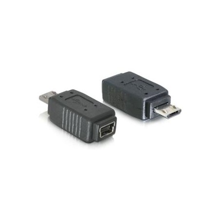 Delock redukce micro USB B samec na USB mini 5pin samice