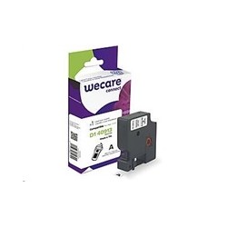 WECARE ARMOR páska pro DYMO S0720680, černá/bílá, 9mm x 7m