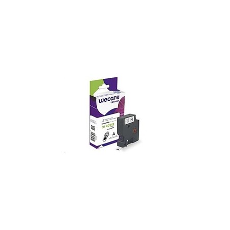 WECARE ARMOR páska pro DYMO S0720680, černá/bílá, 9mm x 7m