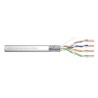 Digitus Instalační kabel CAT 5e F-UTP, 100 MHz Eca (PVC), AWG 24/1, 305 m papírová krabice, sx, šedý