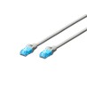Digitus Patch Cable, UTP, CAT 5e, AWG 26/7, měď, šedý 20m