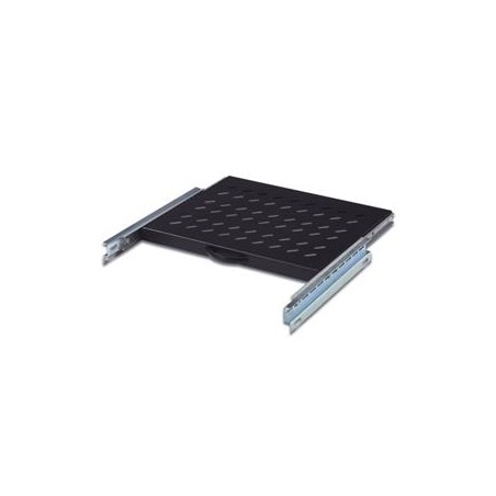 Digitus 1U výsuvná police pro police o hloubce 600 mm 40x485x368 mm, do 25 kg, černá (RAL 9005)