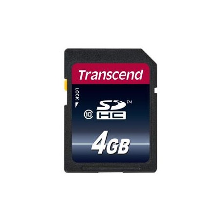 Transcend 4GB SDHC (Class 10) (Premium) paměťová karta