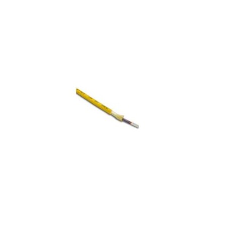 DIGITUS Fiber Optic Installation Cable, OS1, 8 Fibers, Indoor/Outdoor, AI-DQ(ZN)BH8E09/125µ Singlemode, Length 1m