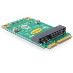 Delock Converter Mini PCI Express half-size full-size