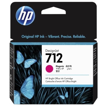 HP 712 29-ml Magenta DesignJet Ink Cartridge