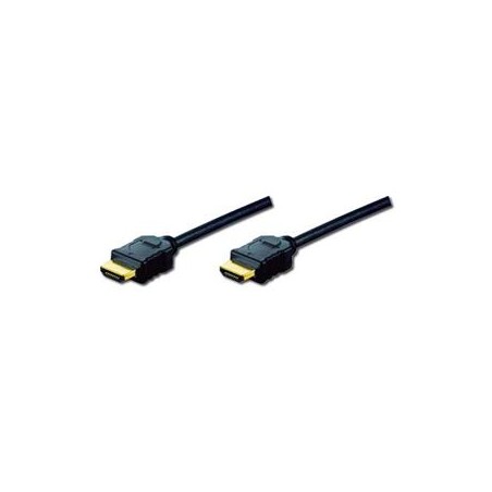 Digitus Připojovací kabel HDMI High Speed, typ A M/M, 5,0 m, Full HD 60p, zlatý, bl
