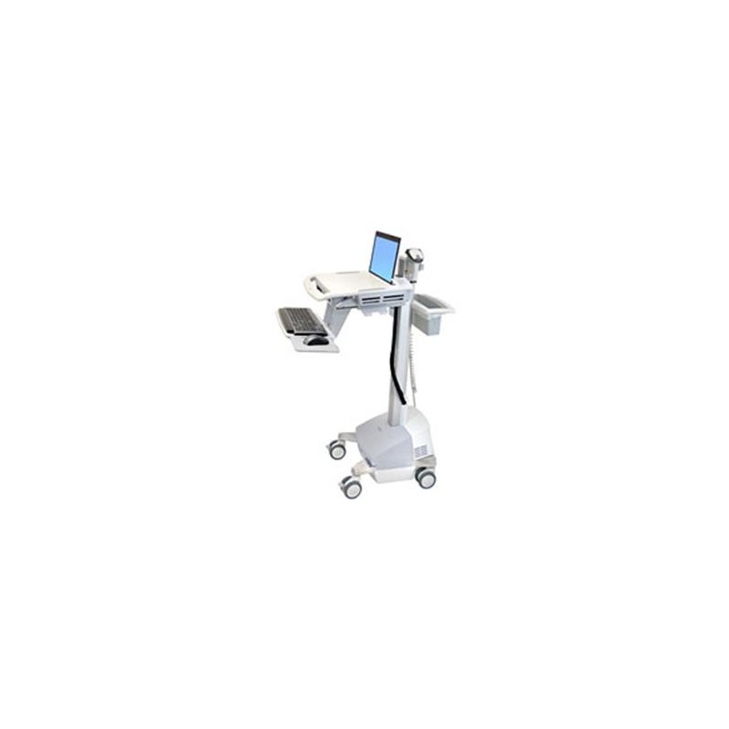 ERGOTRON StyleView® EMR Laptop Cart, Powered, pojízdný multifunkční stojan vč energie