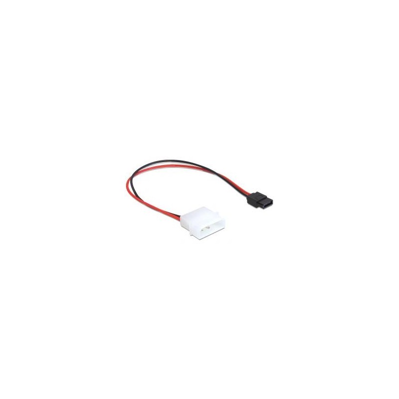 Delock napájecí adaptér IDE MOLEX na SATA napájení 6-pin