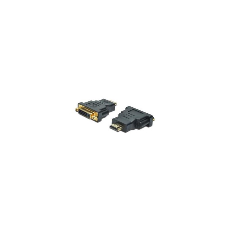 Digitus adaptér HDMI A samec / DVI(24+5) samice, černo/šedý