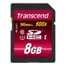 Transcend 8GB SDHC (Class 10) UHS-I 600x (Ultimate) MLC paměťová karta