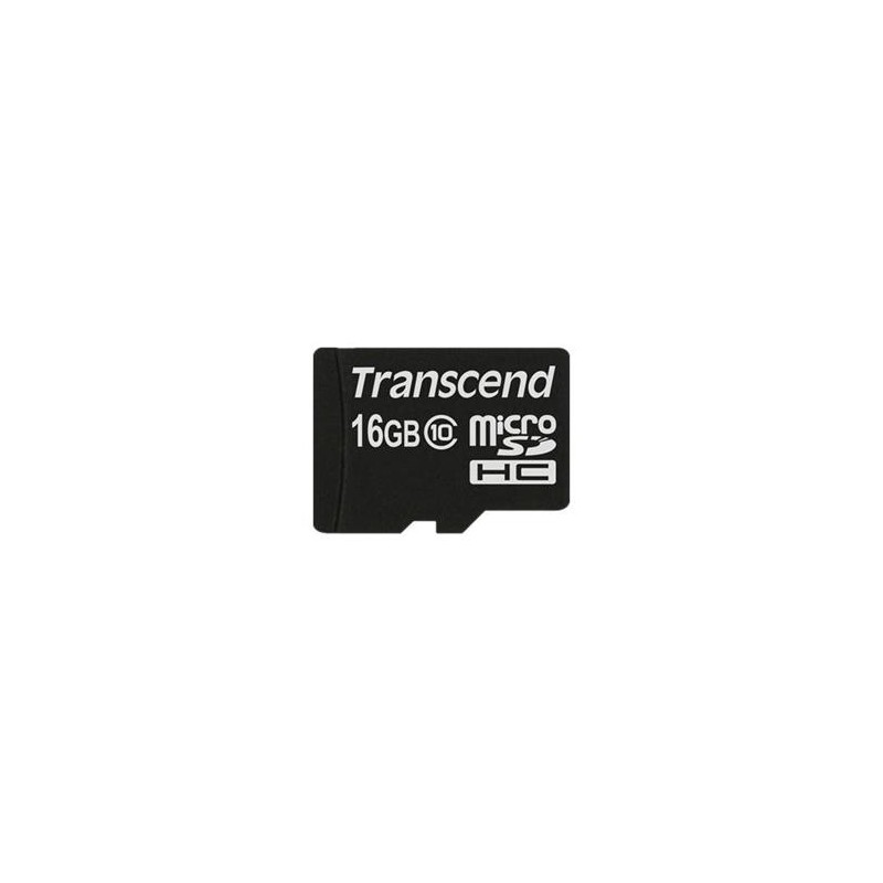 Transcend 16GB microSDHC (Class 10) paměťová karta (bez adaptéru)