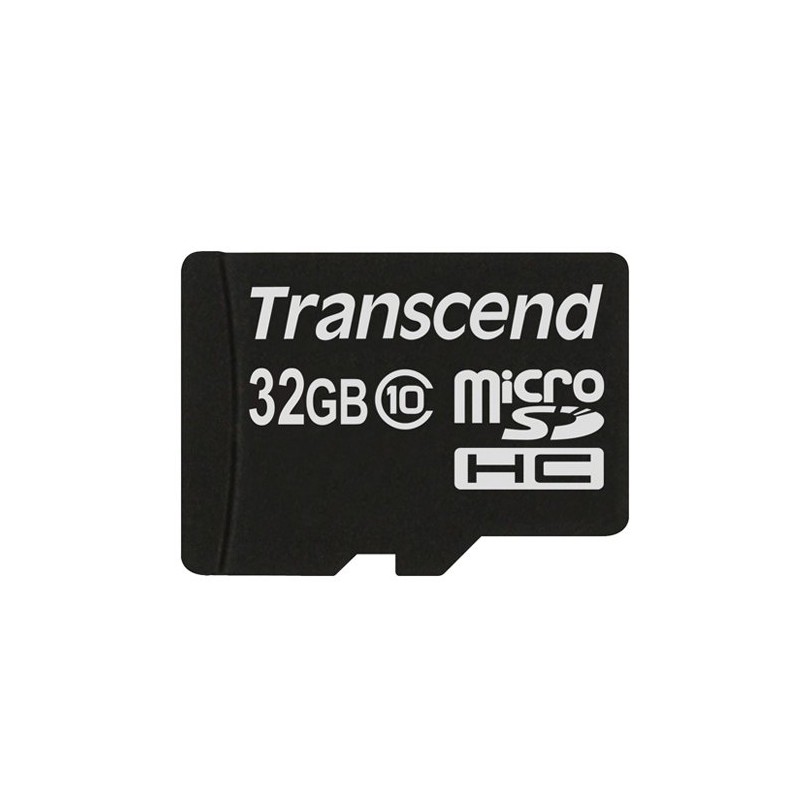 Transcend 32GB microSDHC (Class 10) paměťová karta (bez adaptéru)