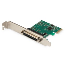 Digitus Adaptér PCI Express x1 1xparalelní port + low profile