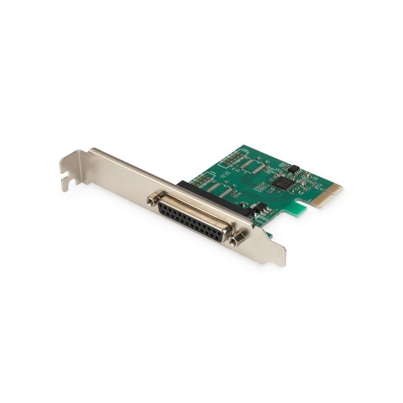 Digitus Adaptér PCI Express x1 1xparalelní port + low profile