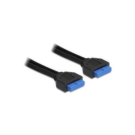 Delock kabel interní 20pin USB 3.0 samice/samice, 45 cm