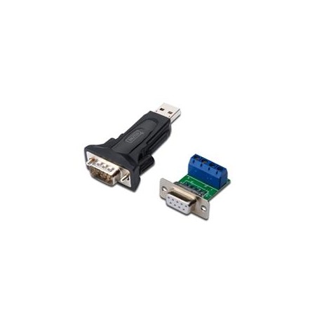 Digitus převodník USB 2.0 na sériový port, RS485, DSUB 9M + Pinout adaptér