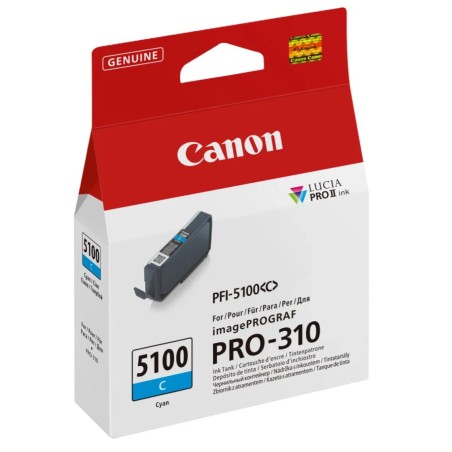 Canon CARTRIDGE PFI-5100C Cyan cartridge pro ImagePROGRAF PRO-310