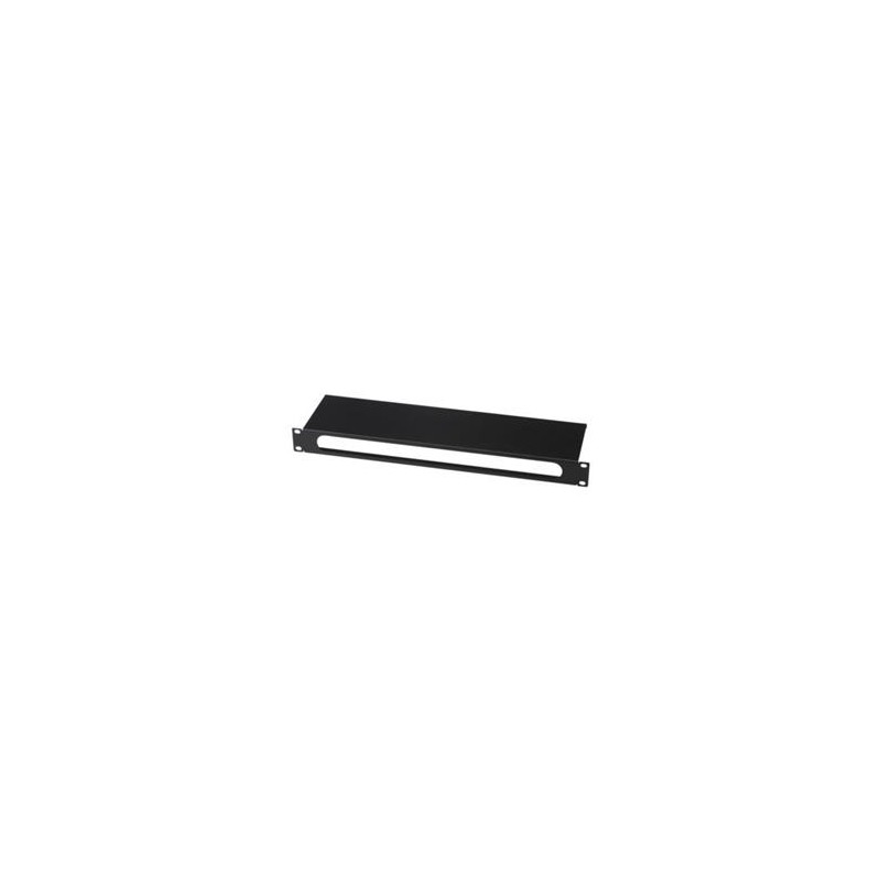 Digitus 19" WireManagement Panel 1U with brush Black