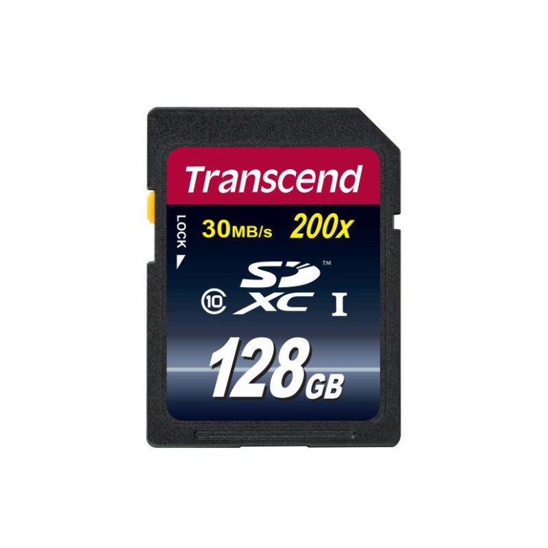 Transcend 128GB SDXC (Class 10) UHS-I 200x (Premium) paměťová karta