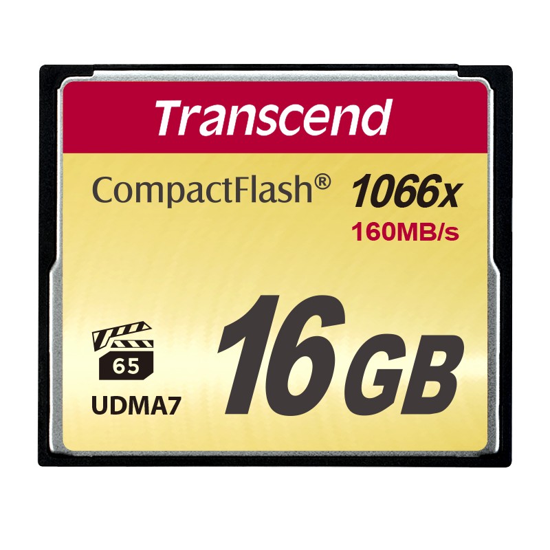 Transcend 16GB CF (1000X) paměťová karta