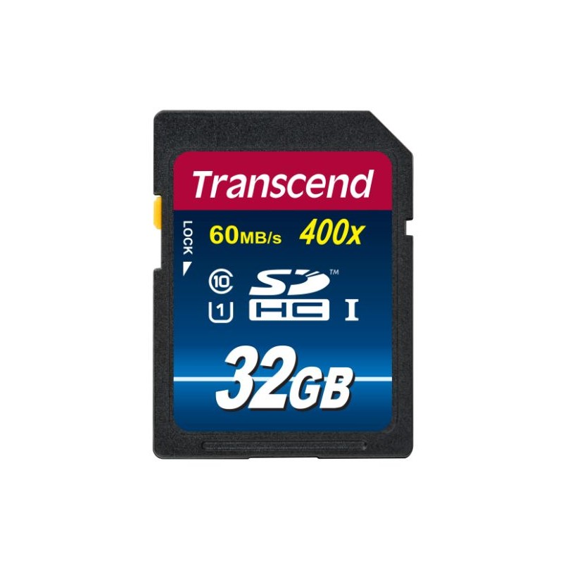 Transcend 32GB SDHC (Class10) UHS-I 400X (Premium) paměťová karta