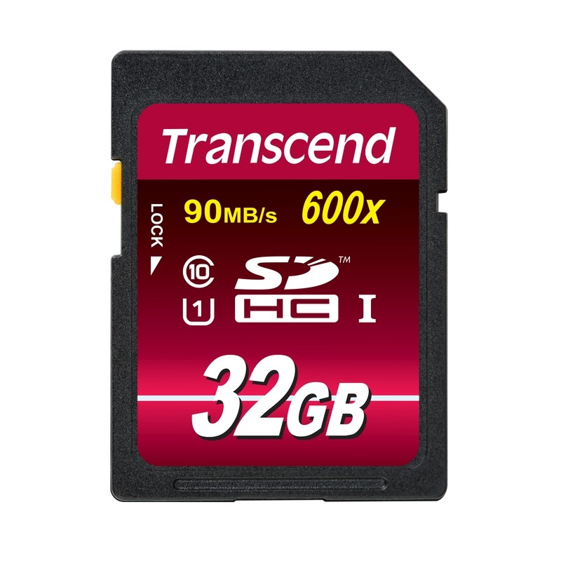 Transcend 32GB SDHC (Class 10) UHS-I 600x (Ultimate) MLC paměťová karta