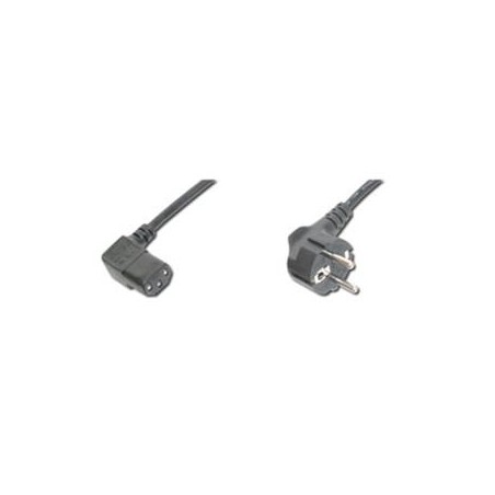 Digitus napájecí kabel 240V, délka 1,8m CEE7pravoúhlý/IEC C13 pravoúhlý