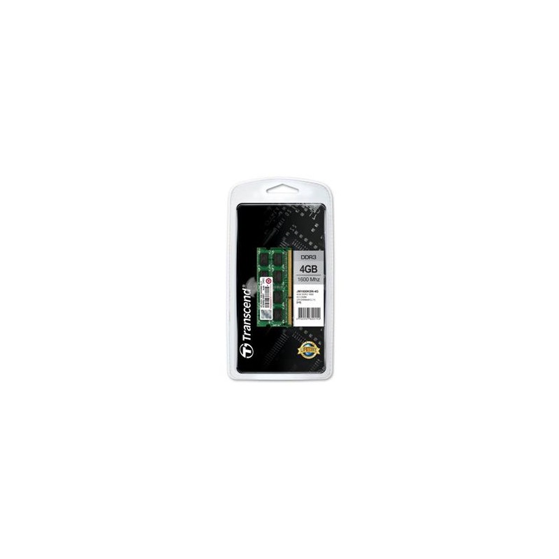 Transcend paměť 4GB (JetRam) SODIMM DDR3 1600Mhz CL11 2Rx8