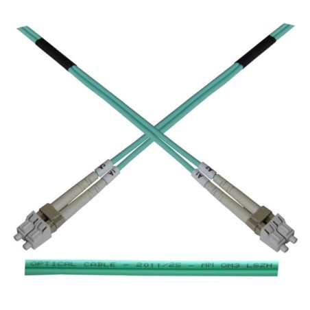 OPTIX LC-LC Optický patch cord 50/125 50m Duplex OM3