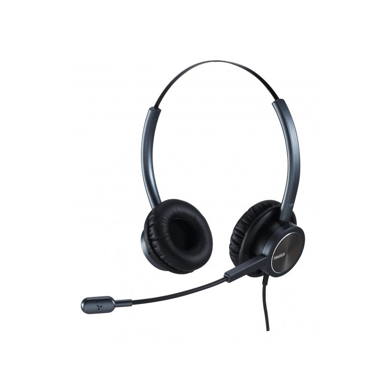 WELL Mairdi MRD-809DB, náhlavka dvouušní, pearl blue