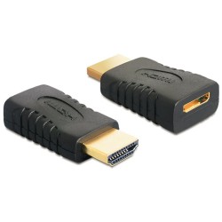 Delock adaptér HDMI-C mini samice HDMI-A samec