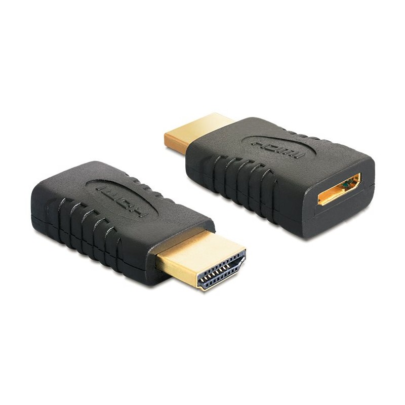 Delock adaptér HDMI-C mini samice HDMI-A samec