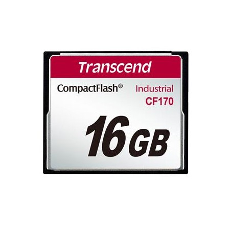 Transcend 16GB INDUSTRIAL CF CARD CF170 paměťová karta (MLC)
