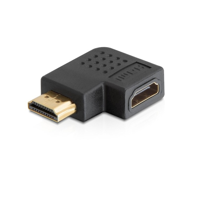 Delock adaptér HDMI samec HDMI samice 90° vpravo