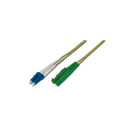 Digitus Fiber Optic Patch , E2000 8 ° APC to LC, 9/125 µ, Duplex 10 m