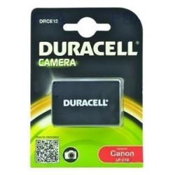 DURACELL Baterie - DRCE12 pro Canon LP-E12, černá, 600mAh, 7.2V
