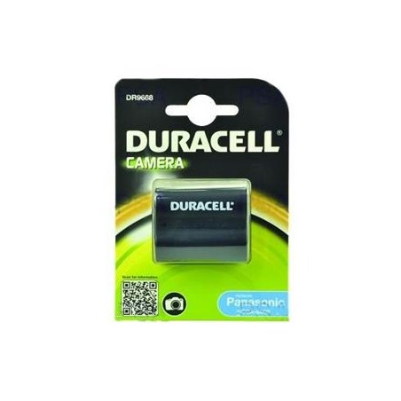 DURACELL Baterie - DR9668 pro Panasonic CGR-S006E/1B, černá, 700 mAh, 7.4V