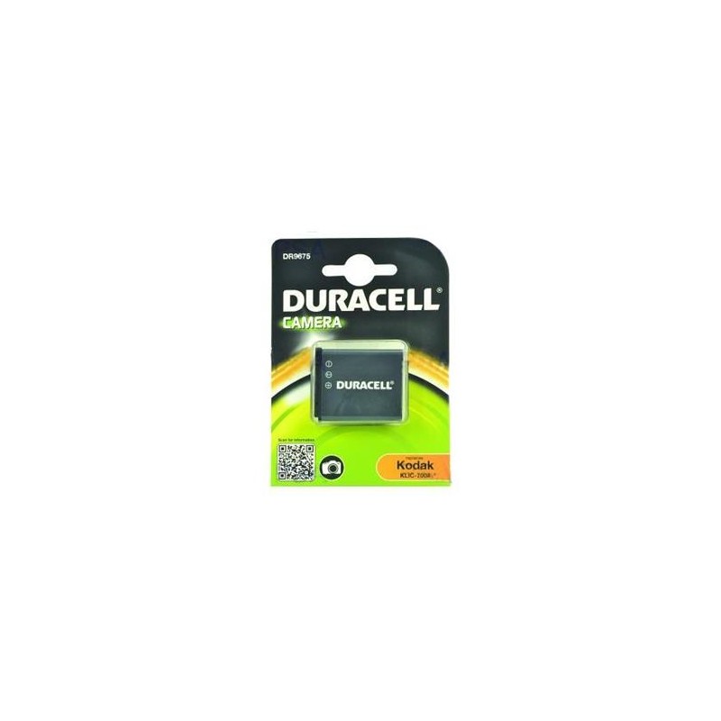 DURACELL Baterie - DR9675 pro Kodak NP-50, černá, 770 mAh, 3.7V