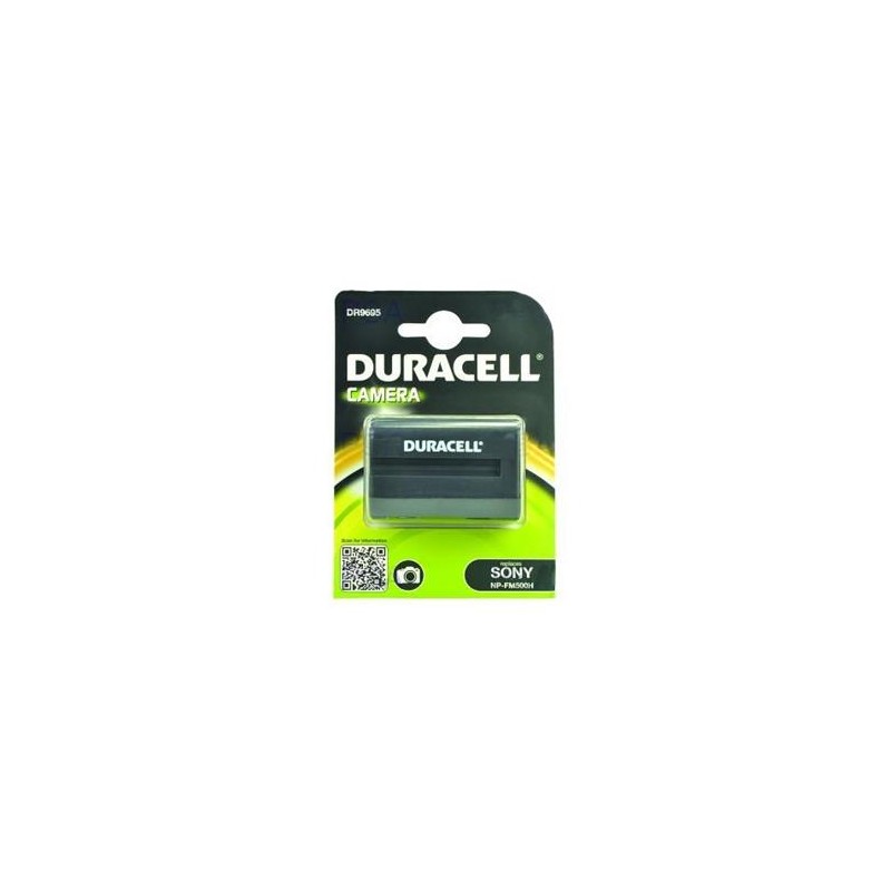 DURACELL Baterie - DR9695 pro Sony NP-FM500H, černá, 1400 mAh, 7.4V