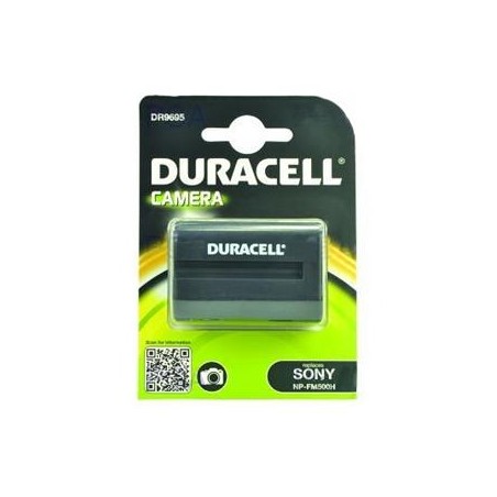 DURACELL Baterie - DR9695 pro Sony NP-FM500H, černá, 1400 mAh, 7.4V