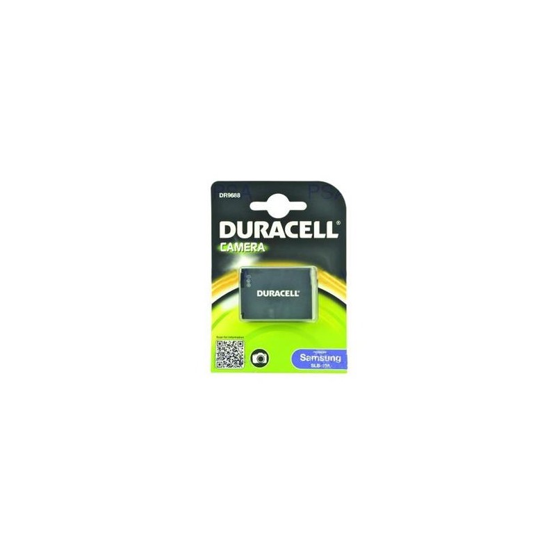 DURACELL Baterie - DR9688 pro Samsung SLB-10A, černá, 750 mAh, 3.7V