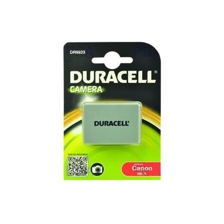 DURACELL Baterie - DR9933 pro Canon NB-7L, šedá, 1000 mAh, 7.4V