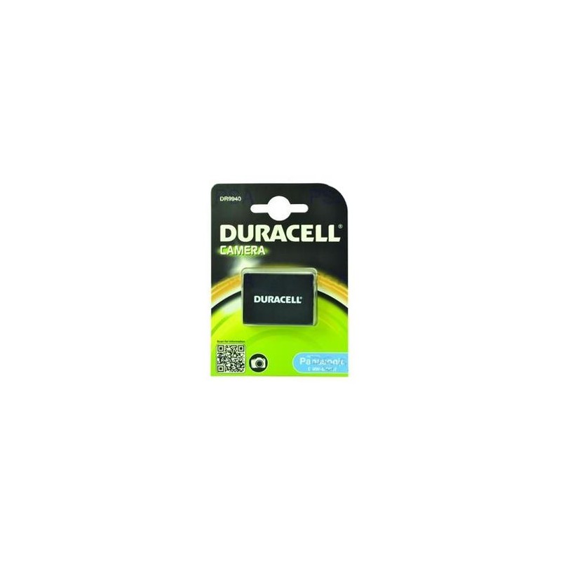 DURACELL Baterie - DR9940 pro Panasonic DMW-BCG10, černá, 850 mAh, 3.7V