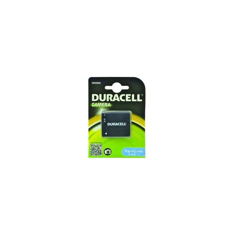 DURACELL Baterie - DR9969 pro Panasonic DMW-BCK7E, černá, 630 mAh, 3,6 V