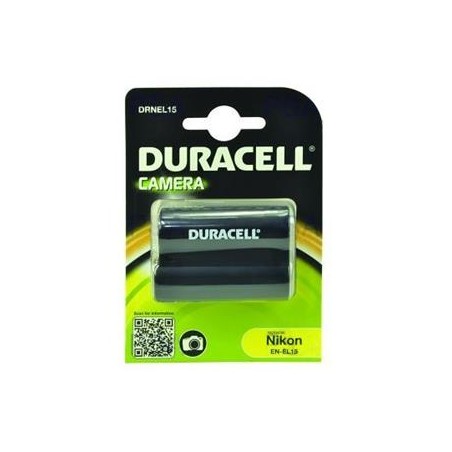 DURACELL Baterie - DRNEL15 pro Nikon EN-EL15, černá, 1400 mAh, 7.4 V